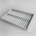 fixed return air grilles hinged core with filter